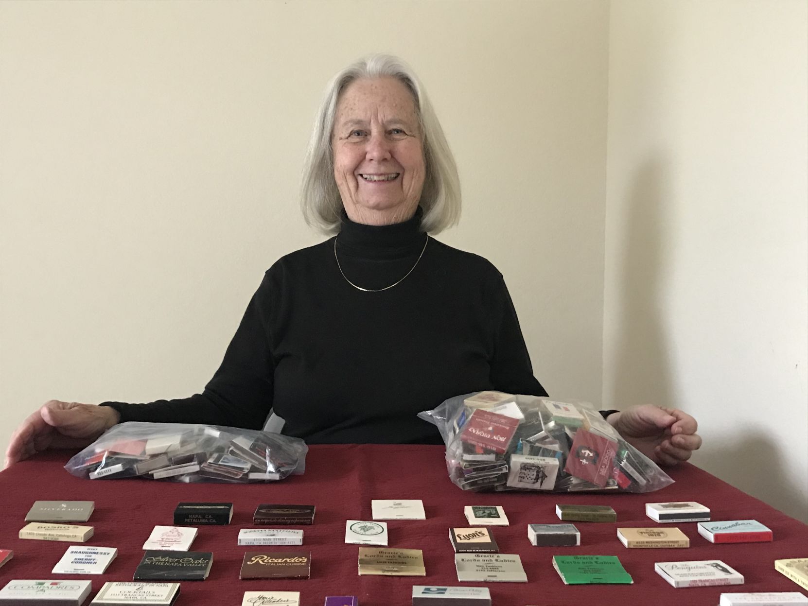 Matchbook lady